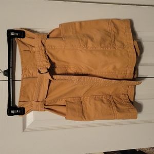 HIGH WAIST CINCHED SKIRT